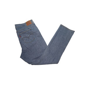 Women's Levi's 724 High Rise Straight Jeans, Blue, Size 34